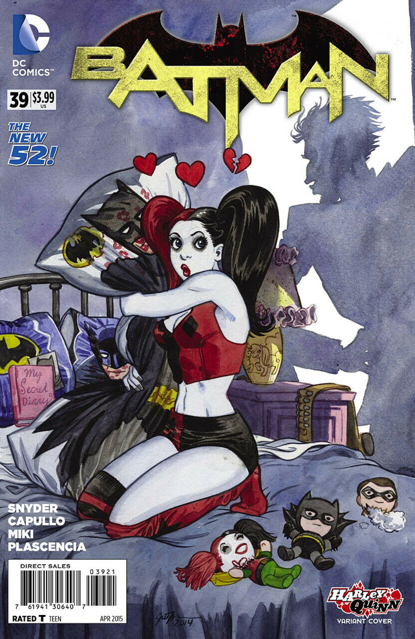 2018, DC Comics Harley Quinn #52 FOIL Cover NM 