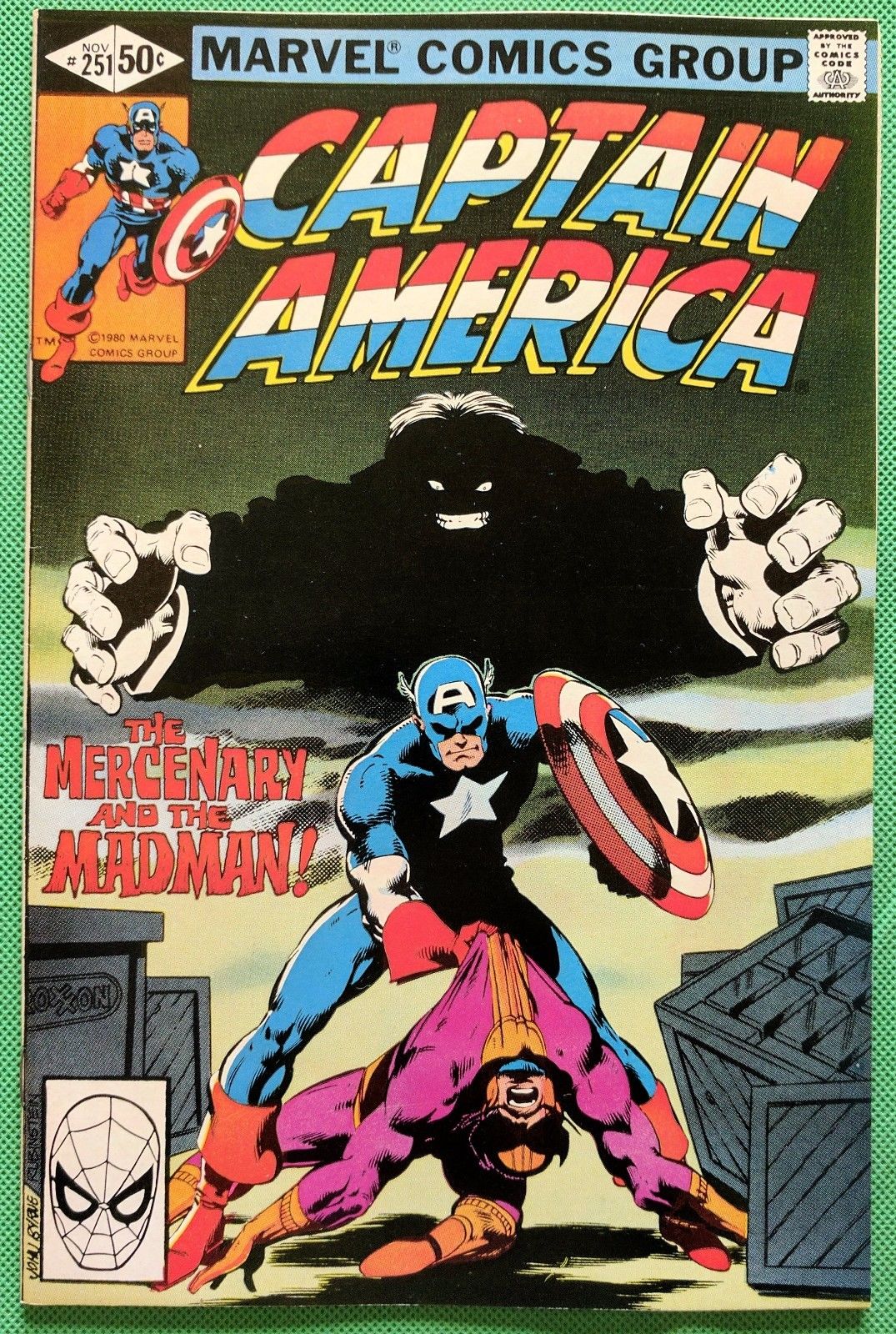 Captain America (1968) #251 VF/NM () John Byrne cover & art