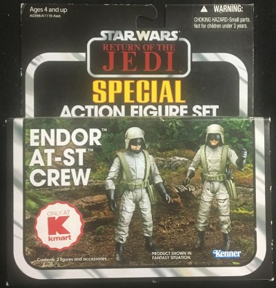  Star Wars Vintage Collection (2012) Endor AT-ST Crew K-mart Exclusive 2 Pack