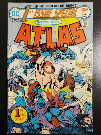 1ST ISSUE SPECIAL #1 (1975) VF (8.0) 1ST APPEARANCE OF ATLAS BY JACK KIRBY |