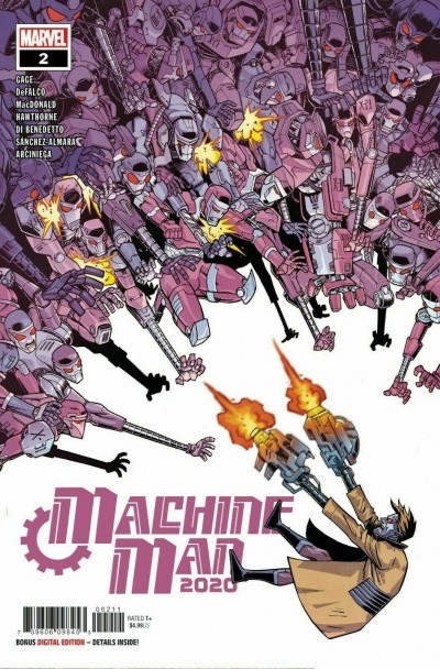 2020 Machine Man (2020) #2 of 2 VF/NM