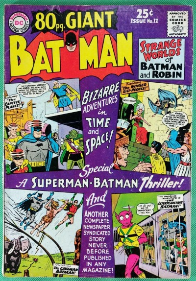 80 page Giant (1964) #12 VG+ (4.5) featuring Batman
