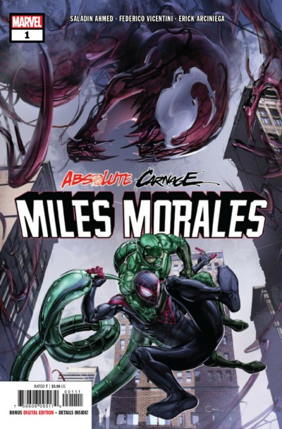 Absolute Carnage: Miles Morales (2019) #1 VF/NM Clayton Crain Cover