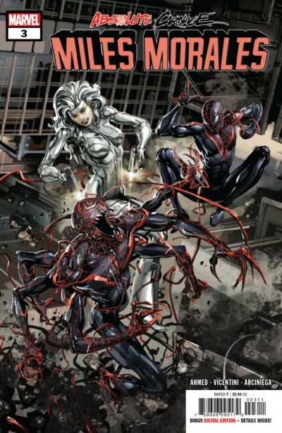 Absolute Carnage: Miles Morales (2019) #3 VF/NM Clayton Crain Cover