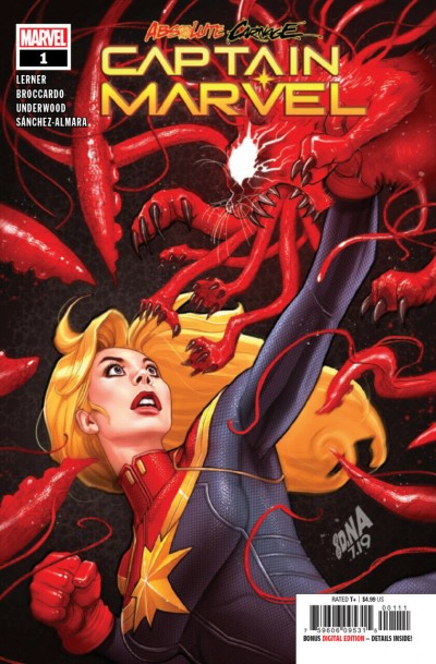 Absolute Carnage: Captain Marvel (2019) #1 VF/NM David Nakayama Cover