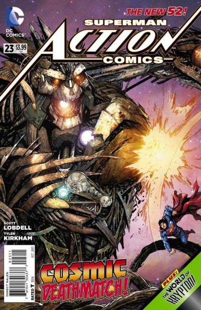 Action Comics (2011) #23 VF+ Tyler Kirkham Cover The New 52!