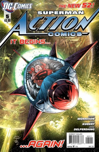 Action Comics (2011) #5 VF/NM 1st Printing Andy Kubert Cover The New 52!