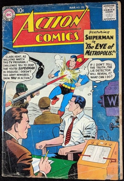 Action Comics (1938) #250 Superman FR/GD (1.5)