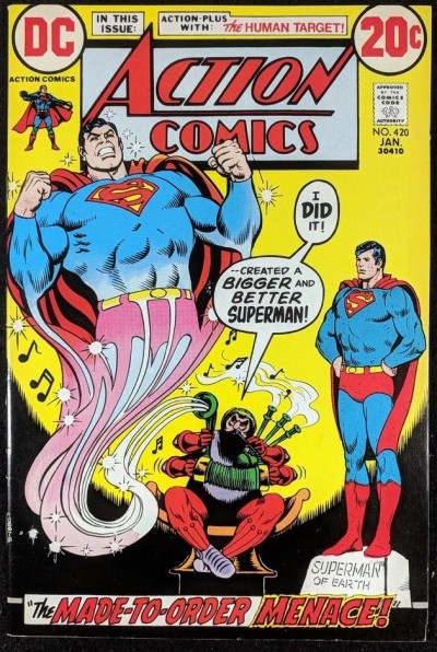 Action Comics (1938) #420 VF- (7.5) Superman