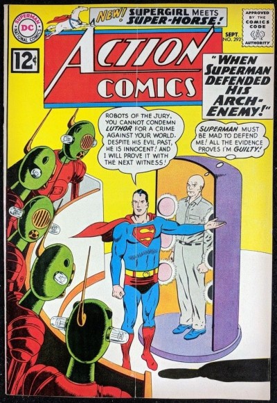 Action Comics (1938) #292 VG/FN (5.0) Superman 2nd app Comet the Super-Horse