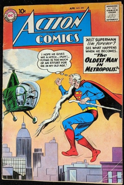 Action Comics (1938) #251 VG- (3.5) Superman