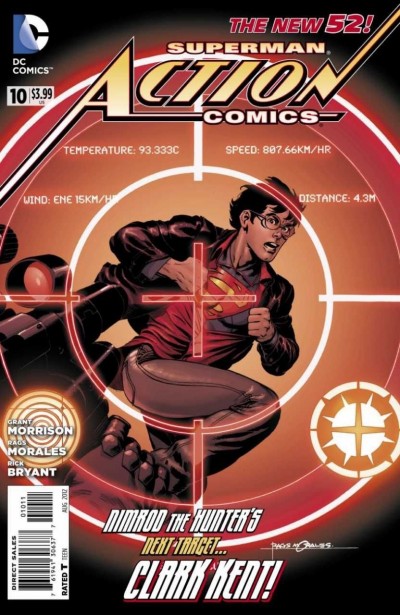 ACTION COMICS #10 VF+ THE NEW 52! SUPERMAN