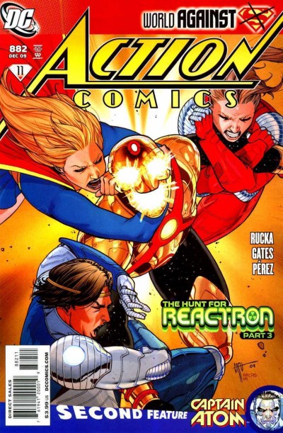 ACTION COMICS #882 FN/VF - VF- "THE HUNT FOR REACTRON" PART 3
