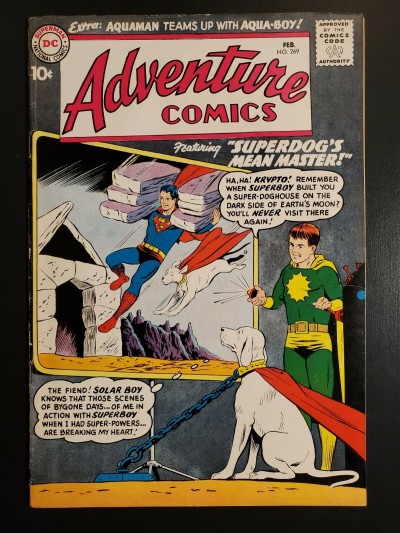 Adventure Comics #269 (1960) F+ (6.5) 1st app. Aqualad Silver Age key issue|