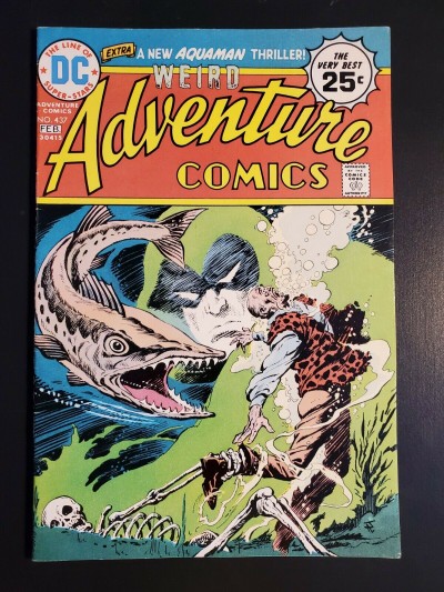 ADVENTURE COMICS #437 (1975) VF (8.0) SPECTRE/AQUAMAN |