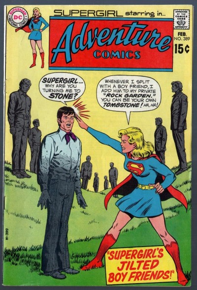 Adventure Comics (1938) #389 FN (6.0) featuring Supergirl 
