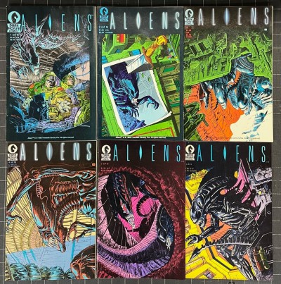 Aliens (1988) #'s 1 2 3 4 5 6 Complete First Printing 1st App Comics Dark Horse