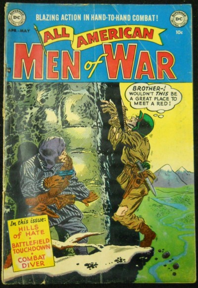 ALL-AMERICAN MEN OF WAR #4 GD/VG