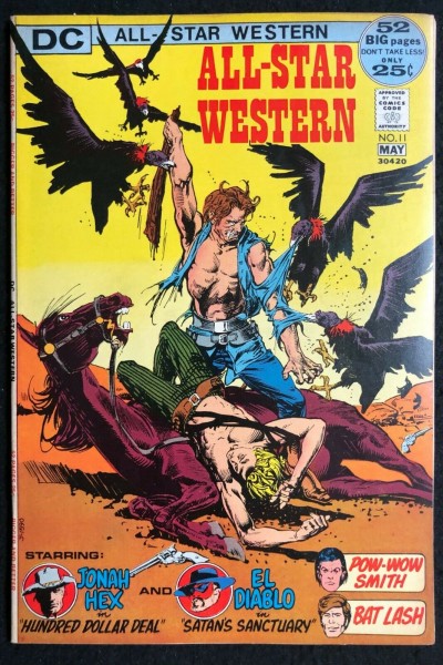 All-Star Western (1970) #11 7.0 FN/VF 2nd app Jonah Hex