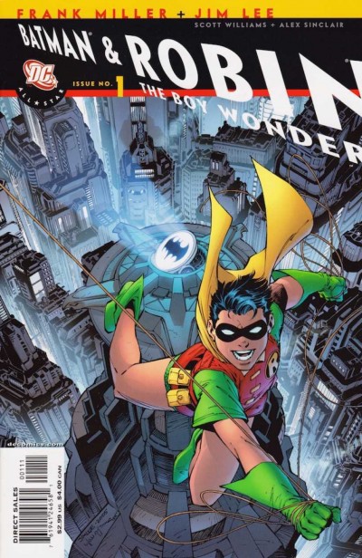 All-Star Batman and Robin (2006) #1 VF/NM Jim Lee Robin Cover B Frank Miller