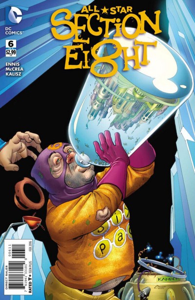 All-Star Section Eight (2015) #6 of 6 VF/NM Amanda Conner Cover
