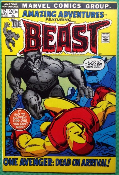 Amazing Adventures (1970) #12 VF (8.0) featuring Beast Iron Man app. & cover