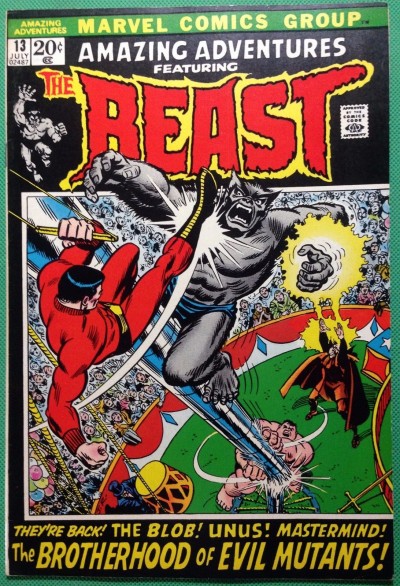 Amazing Adventures (1970) #13 VF+ (8.5) Beast vs Brotherhood of Evil Mutants