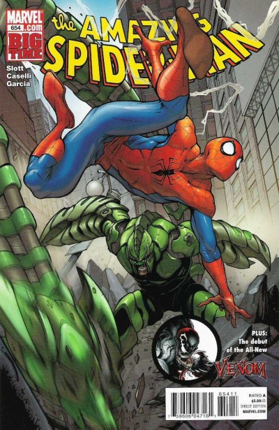 Amazing Spider-man (1963) #654 VF/NM 1st Flash Thompson Venom Appearance