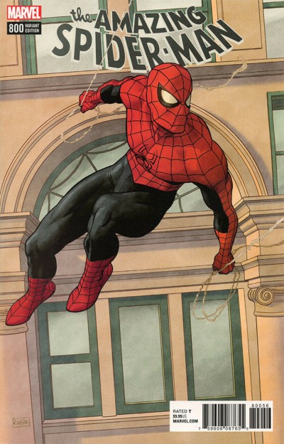 Amazing Spider-Man (2015) #800 VF/NM Rivera Variant cover