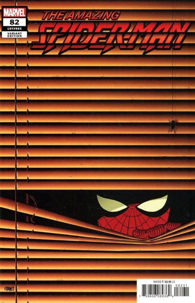 Amazing Spider-Man (2018) #82 NM Window Shades Variant Cover