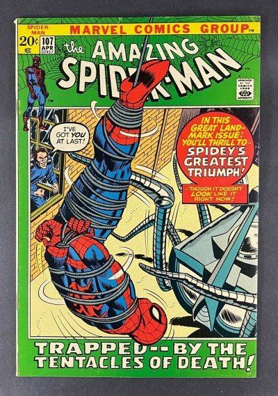 Amazing Spider-Man (1963) #107 VF- (7.5) John Romita Sr Art