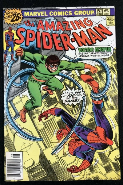 Amazing Spider-Man (1963) #157 FN+ (6.5) vs Doc Oct & Hammerhead