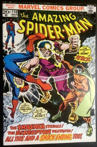 Amazing Spider-Man (1963) #118 FN- (5.5) vs Smasher & Disruptor