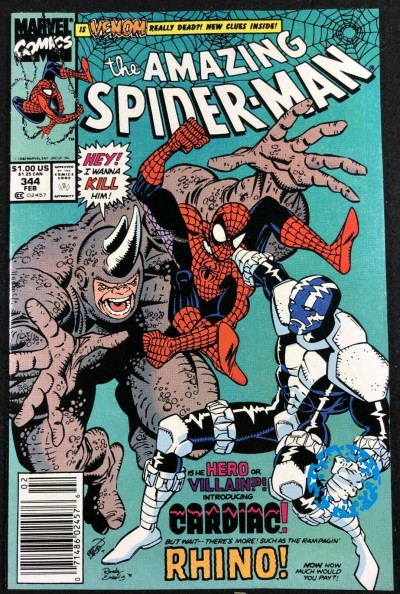 Amazing Spider-Man (1963) #344 NM (9.4) 1st app Cletus Kassidy Carnage