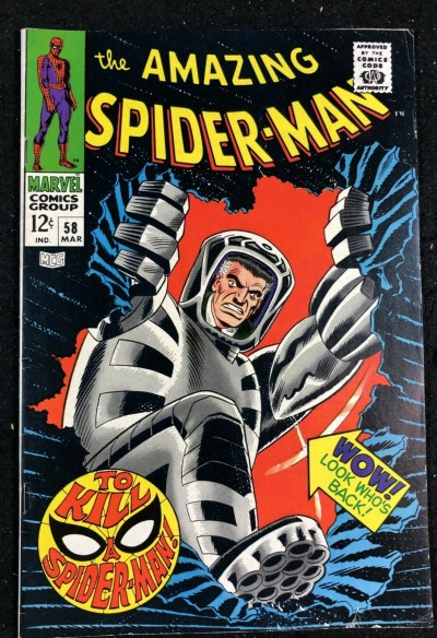 Amazing Spider-Man (1963) #58 FN+ (6.5)