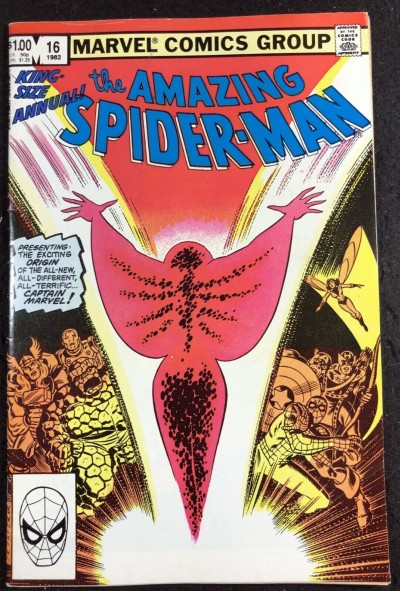 Amazing Spider-Man Annual (1982) #16 FN+ 1st app Monica Rambeau Captain Marvel
