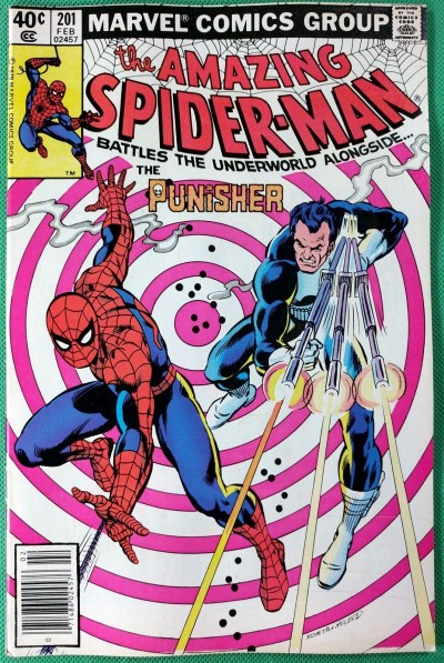 Amazing Spider-Man (1963) #201 FN/VF (7.0)  Punisher app