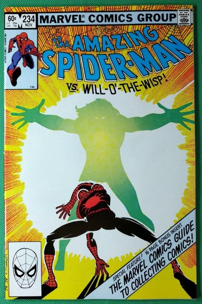 Amazing Spider-Man (1963) #234 VF (8.0) vs Will O' The Wisp