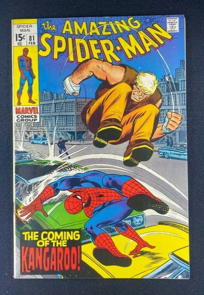Amazing Spider-Man (1963) #81 VF (8.0) 1st App/Origin Kangaroo John Romita Sr