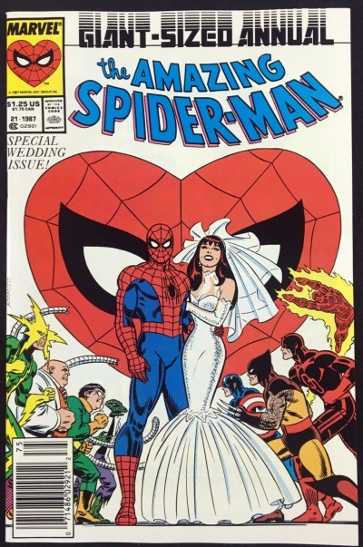 Amazing Spider-Man Annual (187) #21 NM (9.4) Wedding issue Spider-Man cover