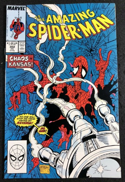Amazing Spider-Man (1963) #302 NM (9.4) Todd McFarlane Cover and Art