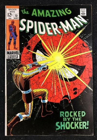 Amazing Spider-Man (1963) #72 FN+ (6.5) vs Shocker