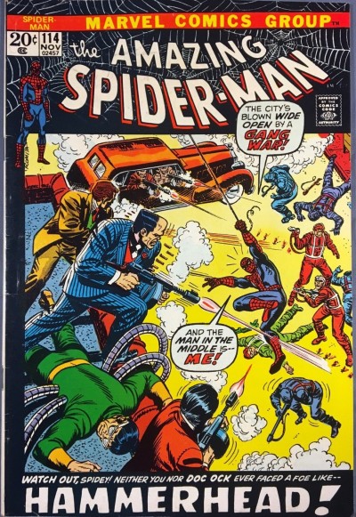 Amazing Spider-Man (1963) #114 FN+ (6.5) Mark Jeweler insert