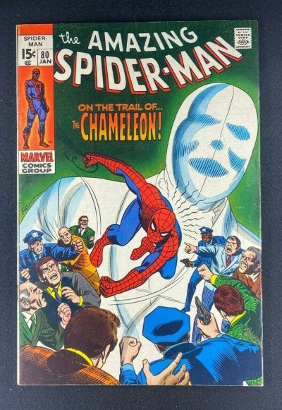 Amazing Spider-Man (1963) #80 VG/FN (5.0) Chameleon John Buscema John Romita