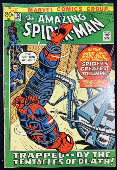 Amazing Spider-Man (1963) #107 VG (4.0) Mark Jeweler variant