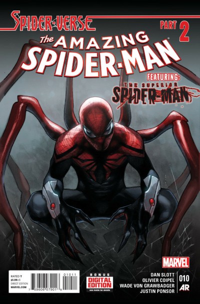 Amazing Spider-Man (2014) #10 VF/NM 1st App Spider Punk Spider-Verse Part 2