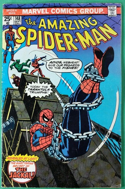 Amazing Spider-Man (1963) #148 VG (4.0) vs Tarantula & Jackel