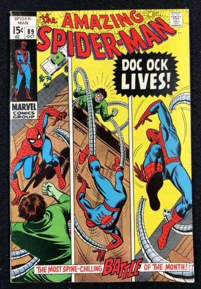 Amazing Spider-Man (1963) #89 FN+ (6.5) Doc Oct