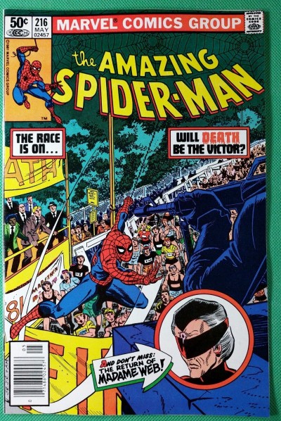 Amazing Spider-Man (1963) #216 NM- (9.2) Madame Web app