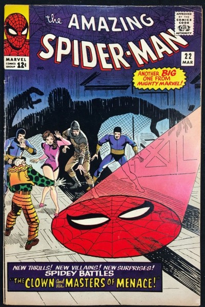 Amazing Spider-Man (1963) #22 Qualified FN (6.0) 1st app Princess Python